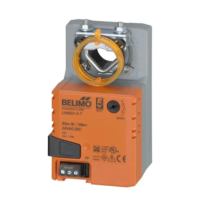 Belimo LMCB24-3-T Direct Coupled Actuator 45 in-lb Non-Spring Return
