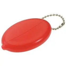 LUCKY LINE PRODUCTS INC 94101 Key Coin Holder 3 Length x 2 Width With 4-1/2 Nickel Plated Steel Ball Chain