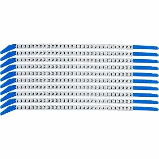 Brady SCN13-2 ClipSleeve Wire Marker Size 13 Legend 2