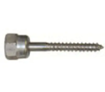 ITW Buildex 8008957 Sammys 1/4 x 2 in. Vertical-Mount Threaded Rod Anchor Electro Zinc-Plated