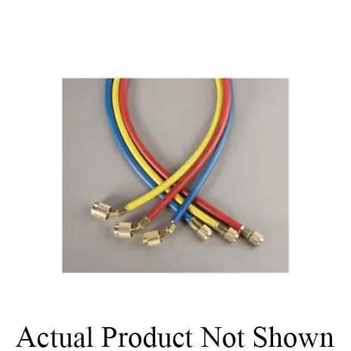 Yellow Jacket 22672 Charging Hose 1/4 in 45 Deg SealRight 72 in L Replacement MPN