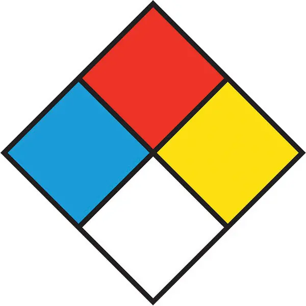 Identification RS301FS NFPA 10 Hazard Identification Diamond Sign