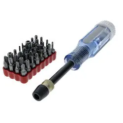 Ideal Industries 35-933 33 Pc Quick Change Screwdriver Set W/Tamper-Proof Bits