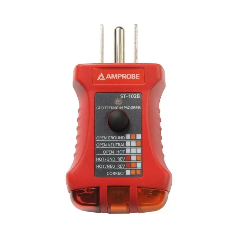 Amprobe ST-102B GFCI Socket Tester 110 to 125VAC ST-102B