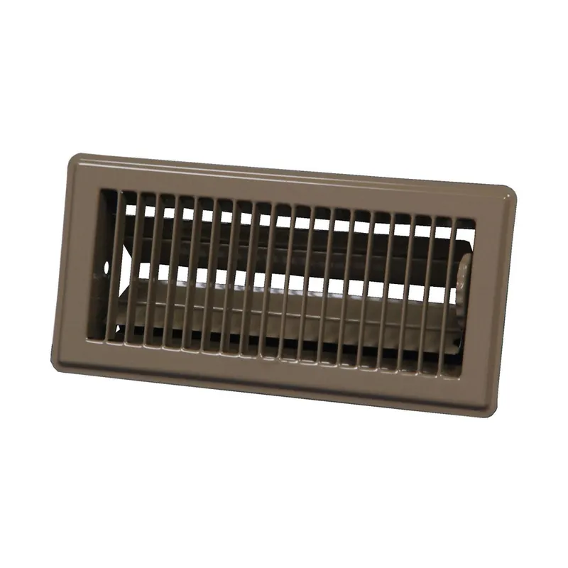 Auer Registers 28B0210 2X10 Floor Register / Brown