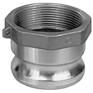 Kuriyama of America AL-A150 Aluminum Part A Coupling 1 1/2 in Adapter