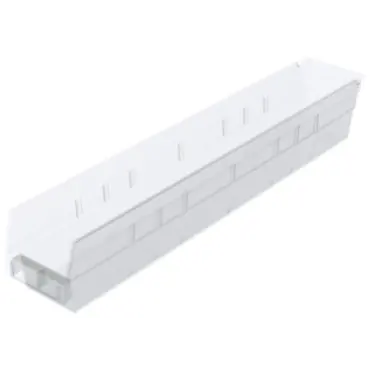 Akro-Mils 30124SCLAR Shelf Bin 4-1/8W x 23-5/8D x 4H