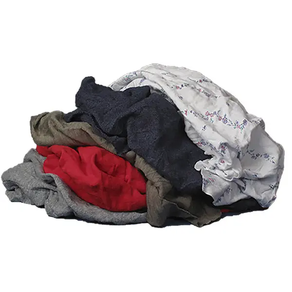 Buffalo Industries 10084 Recycled T-Shirt Rags 25 lb Box