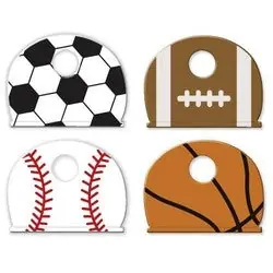 Lucky Line 16104 Key Identifier Cap, Sports, 1 Length x 3/4 Width, Vinyl, For Sports Enthusiast