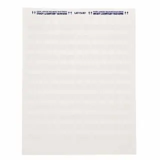 Brady LAT-18-361-1 Printer Label Self-Laminating 1 x 1.33 1000 per Pack