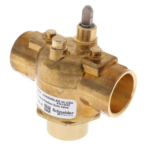 Schneider Electric VS3417 Erie VS PopTop 3-Way On-Off Steam Zone Valve 1 Inch