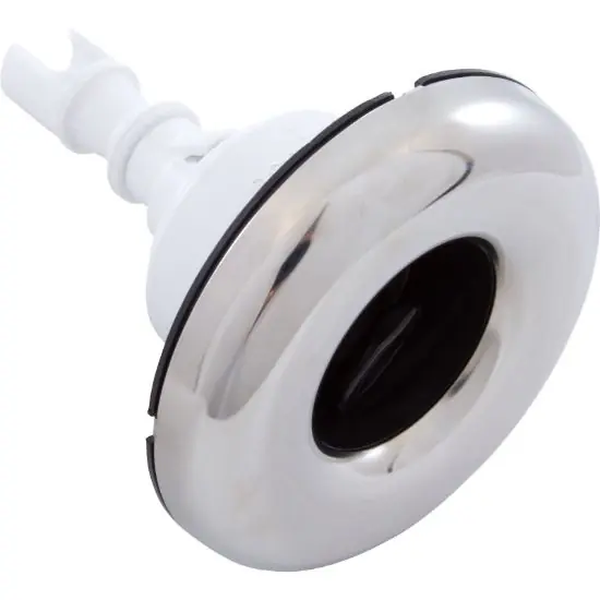 Waterway Plastics 212-7831S Jet Intl, WW Mini Storm, 3-1/4fd, Roto, Smth, SS/Blk