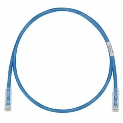 PANDUIT UTPSP22BUY Copper Patch Cord, RJ45-RJ45, Category 6, Blue UTP Cable, 22 FT.