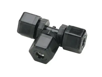 Parker N5TU5 Fast & Tite TU Ball Valve Union Tee 5/16 Inch