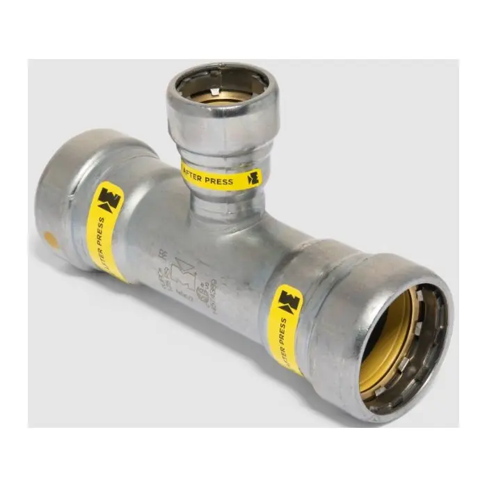 Mueller CP04049G Carbon Steel Tee Reducing P X P X P 1in X 1in X 3/4in