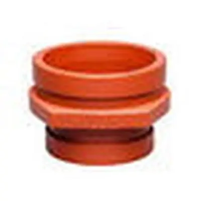 Victaulic FB60050P00 No. 50 2 x 1 x 2-1/2 in. Grooved Orange Enamel and Painted Ductile Iron Concentric Reducer