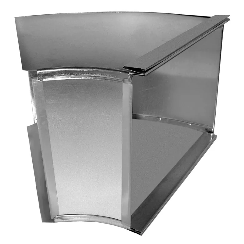 Lukjan DX270814 Duct Horizontal Angle 45 Degrees 8 x 14 Replacement MPN 1215