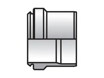 Parker 2TU-SS Ferulok Nut, Ferrule, Locknut TU