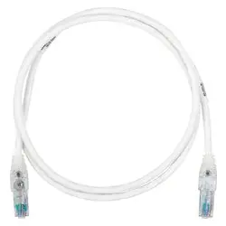 Belden C6T1106015 Copper Patchcord, Cat 6E, Commercial, CBL ASSY MOD 24-4PR SOLID, CAT6+ IP5 BONDED T568A/B CMR, 15FT BLUE TRACEABLE