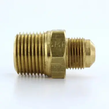 Parker 48F-6-8 Male Connector 48F 45 Degree Flare - SAE J512 and J513