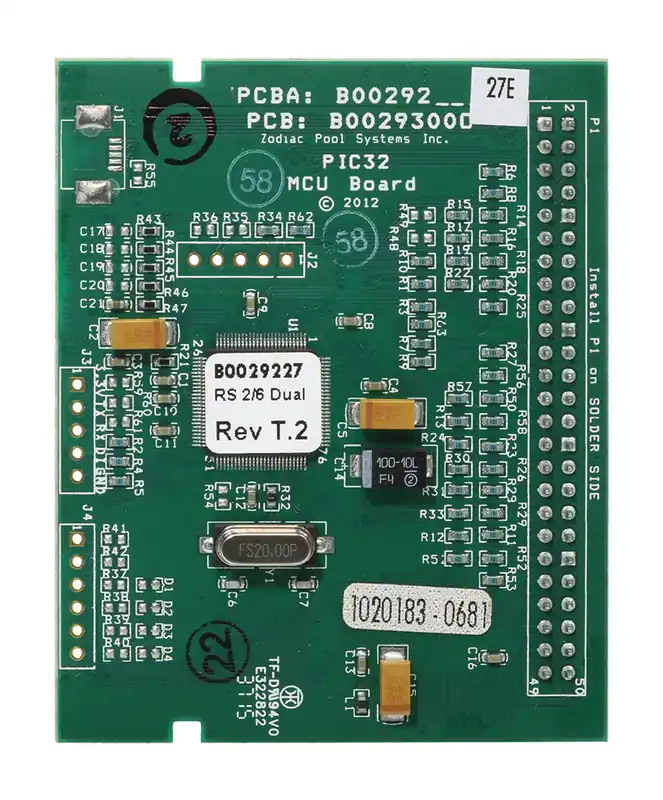 Zodiac R0466807 REPL RS2/6 PCB CPU REV P