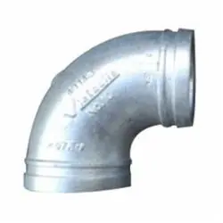 Victaulic F012010G00 Ductile Iron Elbow 10 Hot Dipped Galvanized 1-1/4 in