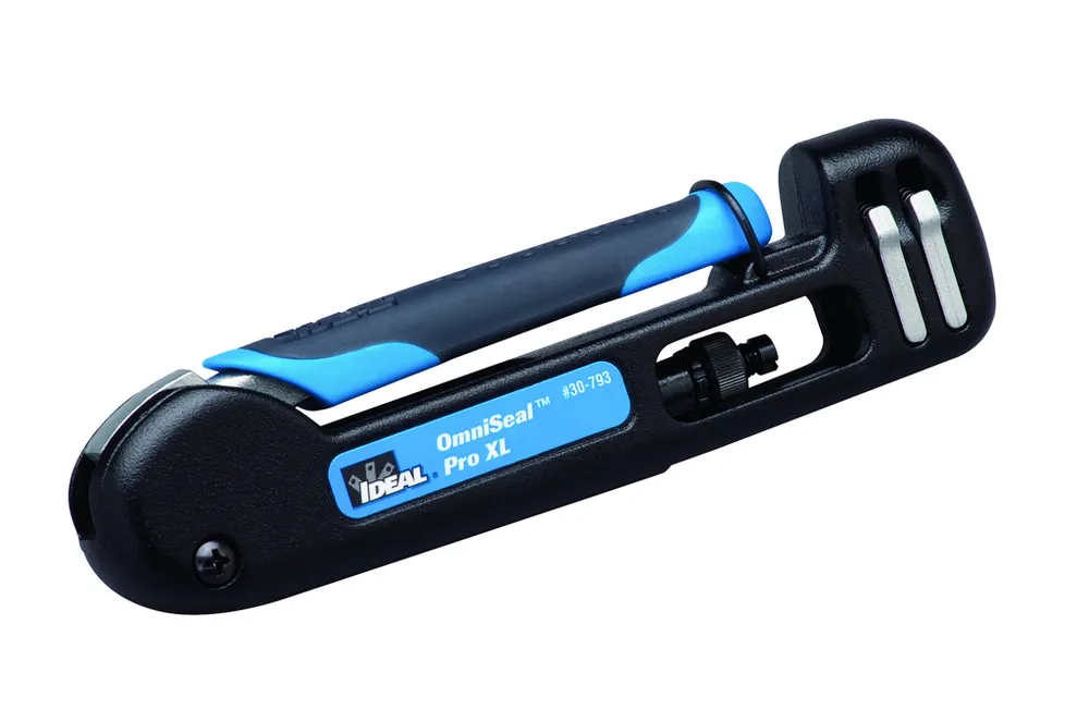 Ideal Industries 30-793 OmniSeal Pro x L Compression Tool For F-Type, RCA, BNC & Mini Coaxial Connectors & RG11