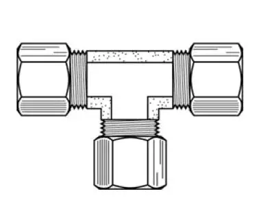 Parker 164C-12 Compression Fitting 164C Power EA