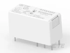 TE Connectivity RT424024 24VDC 8A PCB Relay RT424024