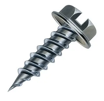 Malco HW10X1ZG Hex Washer Zip-In Screws