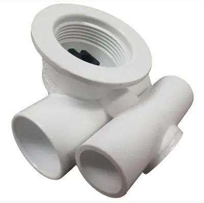 Waterway Plastics 227-2460-A7 1/2 Slip X 1 Slip Jet Body (No Sil Ports)