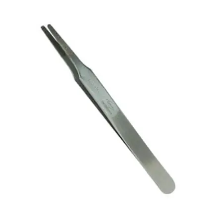 EREM 2ASA Anti-Magnetic Swiss Tweezer, 4-3/4 L, Stainless Steel