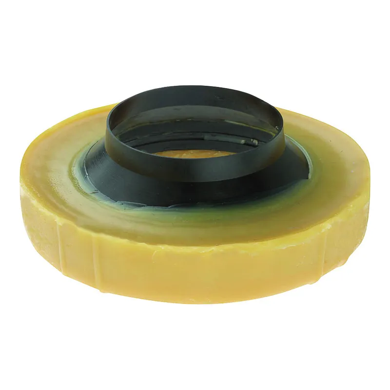 William H. Harvey 001005-24 No-Seep Wax Ring with Horn for 3 or 4 in. Waste Lines