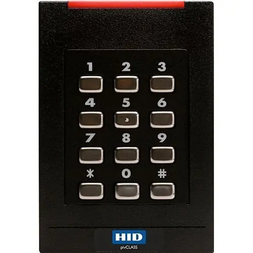 HID GLOBAL 921PHRTEK0032W pivClass Reader, RPK40-H, Access Reader