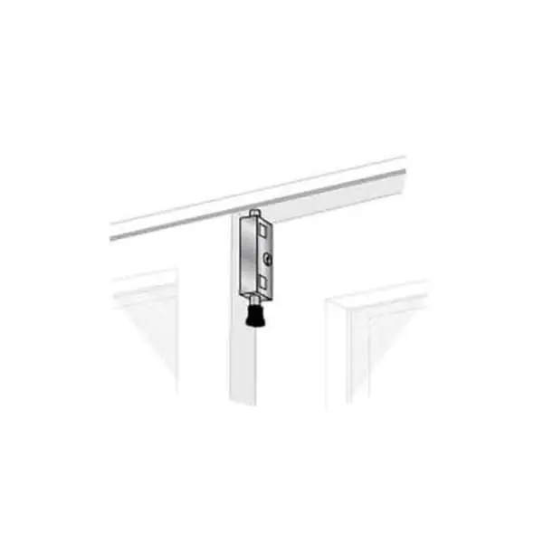 PRO-LOK EPL-106-W Patio Door Lock Keyed Large Rectangular 6 x 1-1/8