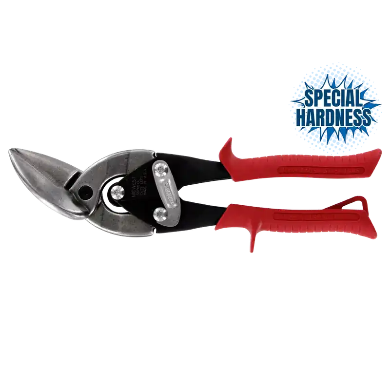 Midwest Snips MWT-SS6510L Snips 18 ga Cutting 1-1/4 in Length of Cut Left/Offset Snip