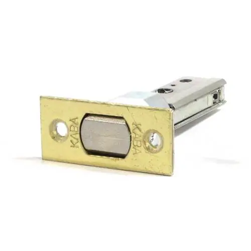 KABA 202064-03-01 Mechanical Lock Deadbolt Assembly, 2-3/8 Backset, Bright Brass, For 7100 Series Mechanical Lock