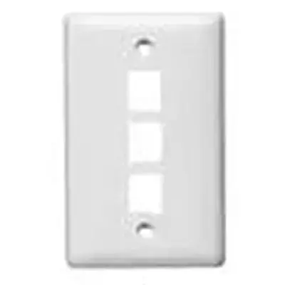 Hubbell Wiring Device-Kellems NSP13W HWD 1 Gang 3 Ports
