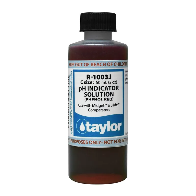 TAYLOR R-1003J-C-12 12/CS PHENOL RED INDICATOR 2 OZ