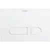 Duravit WD5008011090 DuraSystem 8-1/2 x 3/8 in. Plastic Actuator Plate in White