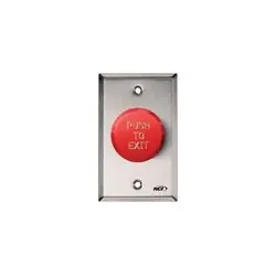 Rutherford Controls 991E-PTDX32D Door Frame Pushbutton, Pneumatic, 1 NO/1 NC, 5A at 125 VAC