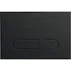 Duravit WD5008031090 DuraSystem 8-1/2 x 3/8 in. Plastic Actuator Plate in Black Matte
