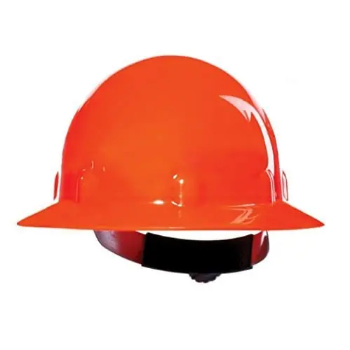 Honeywell E1RW46A000 SuperEight E1 Hard Hat 8 Point Ratchet Strong Orange