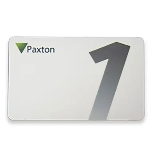 PAXTON ACCESS 125-001-US Proximity Card License 1 License Activation 125 Kilohertz With HID Technology