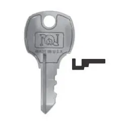 National Cabinet Lock D8799 Lock Master Key, Disc Tumbler, E-Type, Number E41A, Brass