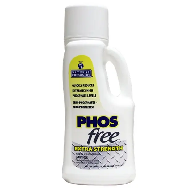 Natural Chemistry 15025NCM Phosfree Extra Strength Phosphate Remover 1 Liter Bottle