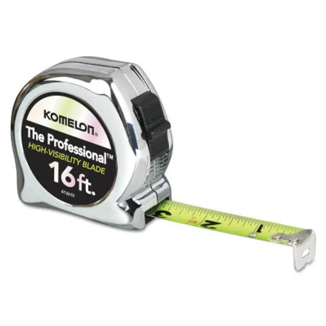 KOMELON USA 416HV High Viz Professional Tape Measures 3/4 in x 16 ft