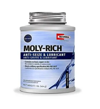 Rectorseal 71431 LB Moly-Rich High Temperature Anti-Seize Lubricant 1 lb