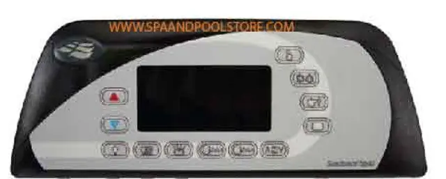 Jacuzzi 6600-854 Topside Control Panel for Sundance Spas 880 2009+
