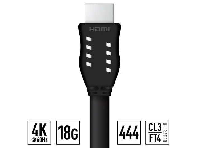 Key Digital Systems KD-PRO12 12FT HDMI Cable (CL3/FT4, Supports Ultra) 52161500